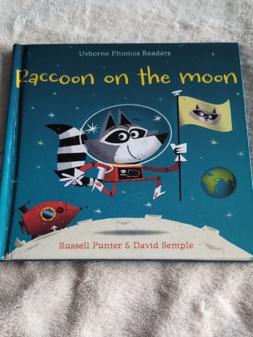 Set Of Four Fun Hardcover Usborne Phonics Readers Books